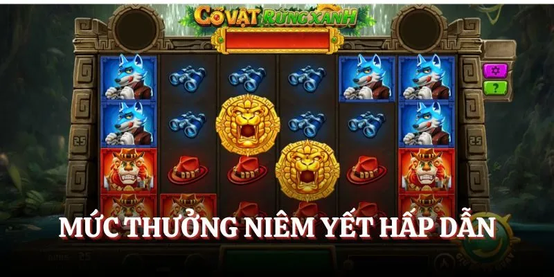 Mức thưởng niêm yết hấp dẫn