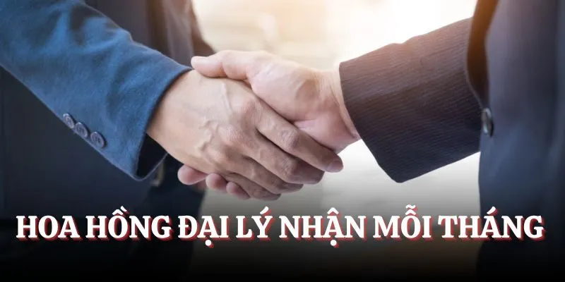 Hoa hồng đại lý nhận mỗi tháng