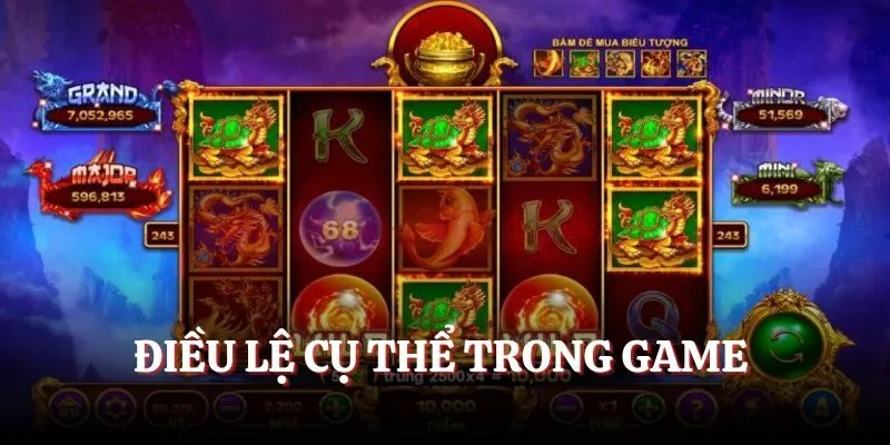 Điều lệ cụ thể trong game 